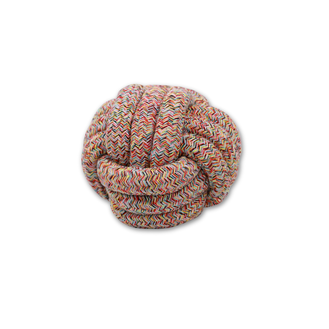Bean Red Bliss Rope Ball Toy Collection|Handmade Dog Rope Toy
