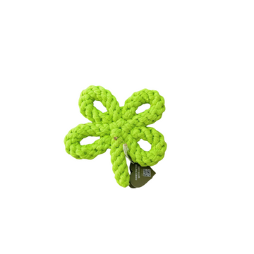 Handcraft Lucky Clover Macrame Dog Rope Toy