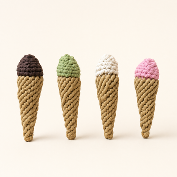 The Corn Ice Cream Pet Toys | Handcrafted